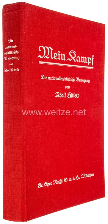 Adolf Hitler - persönlich signierte Ausgabe von 