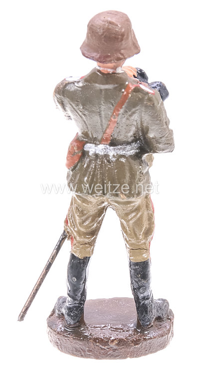Elastolin - Heer Offizier stehend mit Fernglas und Karte Bild 2