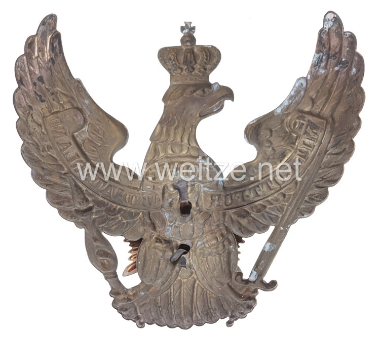 Oldenburg Helmadler für eine Pickelhaube Mannschaft Dragoner-Regiment Nr. 19 . Bild 2