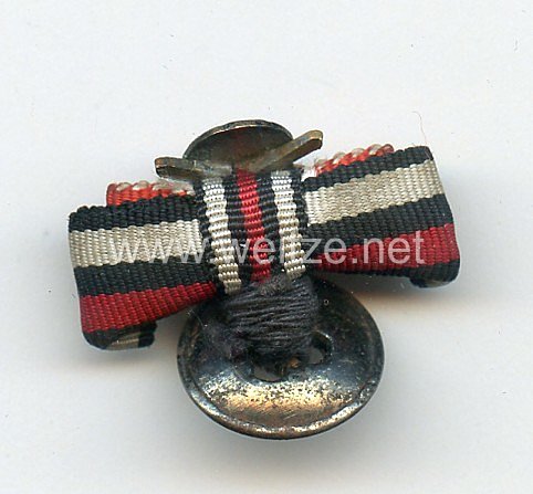 Knopflochdekoration für einen Frontsoldaten des 1. Weltkrieges Bild 2
