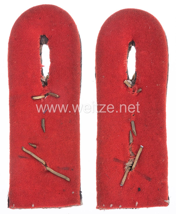 Preußen Paar Schulterstücke für einen Hauptmann im Jäger-Bataillon von Neumann (1. Schlesisches ) Nr. 5 Bild 2