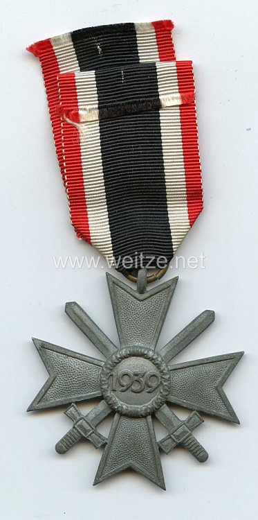 Kriegsverdienstkreuz 1939 2. Klasse mit Schwertern - Glaser & Sohn, Dresden Bild 2