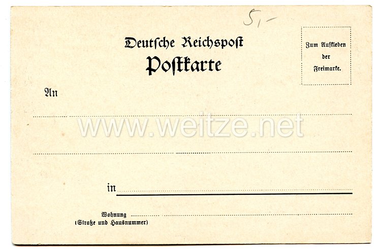 Deutsches Reich 1871-1918 Postkarte 