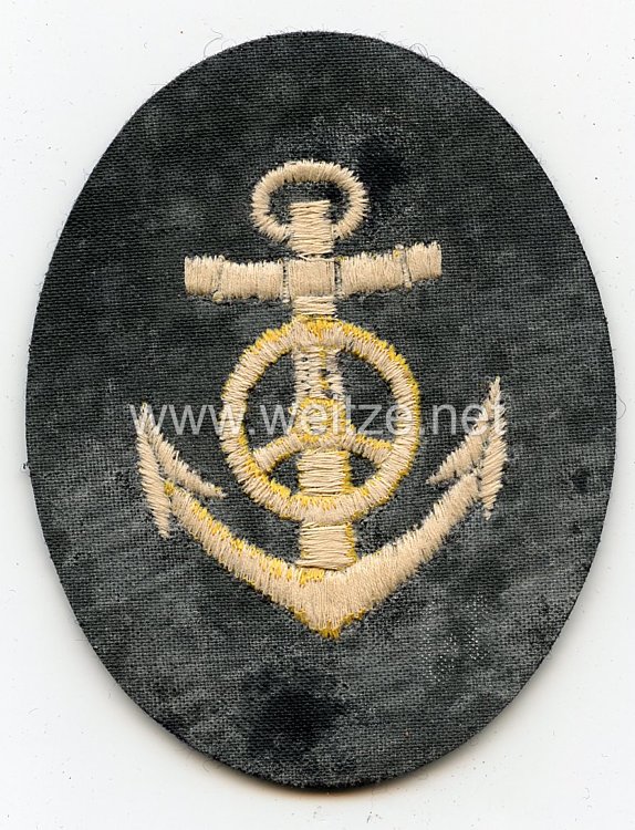 Kriegsmarine Ärmelabzeichen für einen Kraftfahrmaat Bild 2