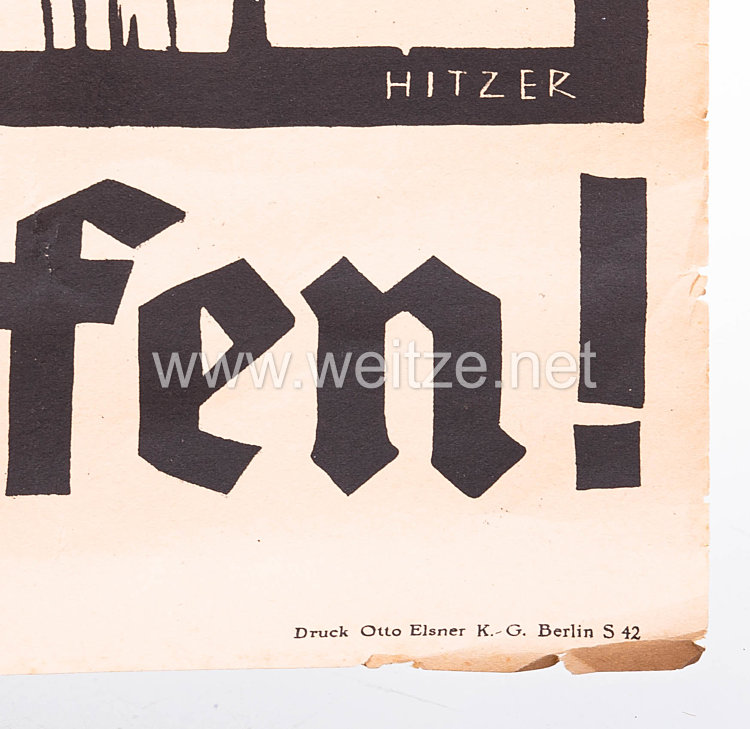 Deutsches Rotes Kreuz (DRK) Propagandaplakat 