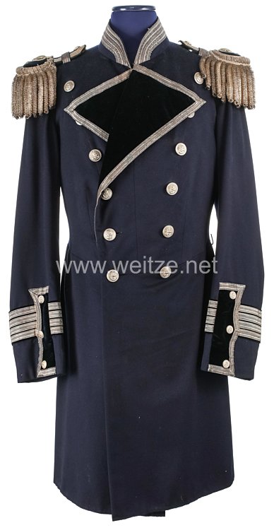 Kaiserliche Marine großes Gala-Uniform Ensemble für einen Marine-Oberbaurat und Hafenbaudirektor Bild 2