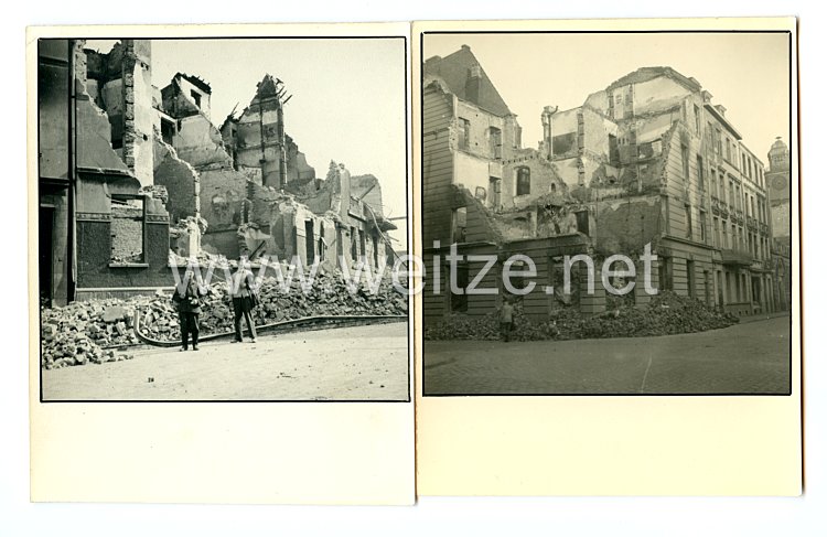 III. Reich Fotos, Köln nach einem Luftangriff 1943 Bild 2