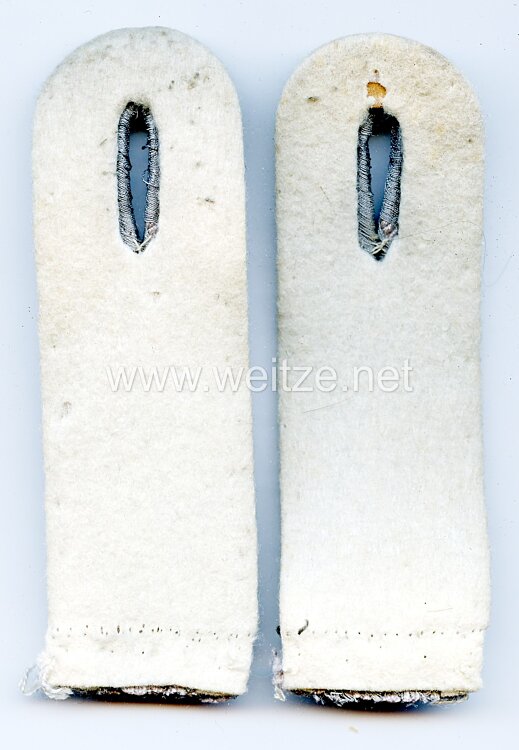 Wehrmacht Heer Paar Schulterstücke für einen Leutnant der Infanterie Bild 2