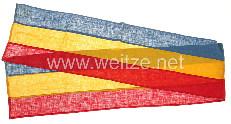 Mecklenburg Patriotisches Banner in den Landesfarben Bild 2