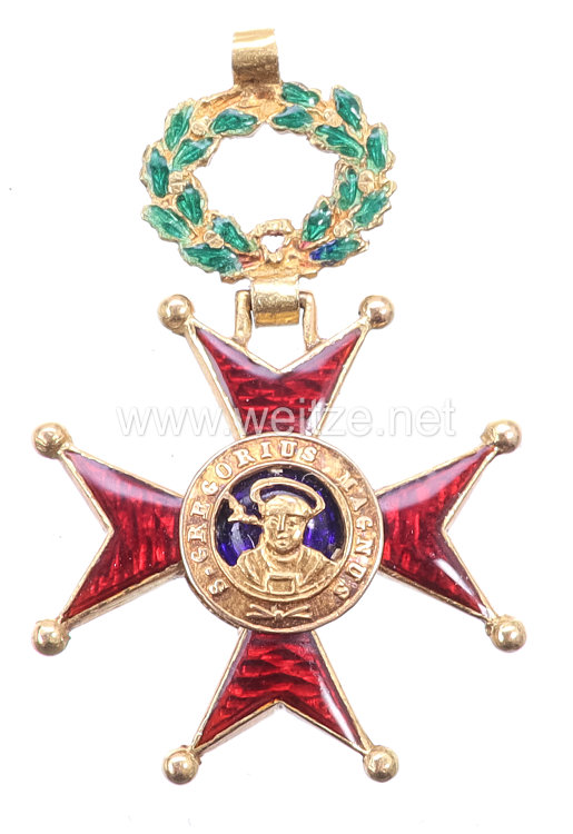Vatikan St. Gregorius-Orden Offiziers/Kommandeurskreuz Bild 2