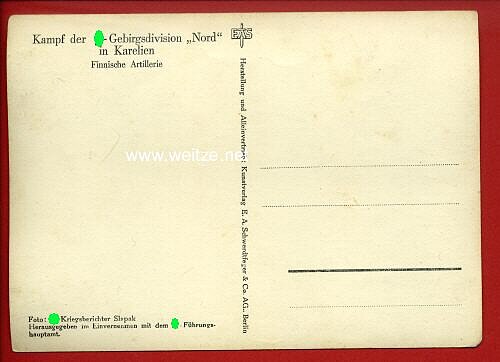 Waffen-SS - Propaganda-Postkarte - 