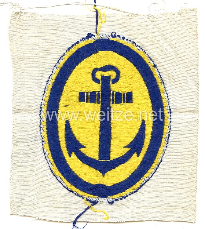 Kriegsmarine Abzeichen für die Sporthose für Offiziere Bild 2
