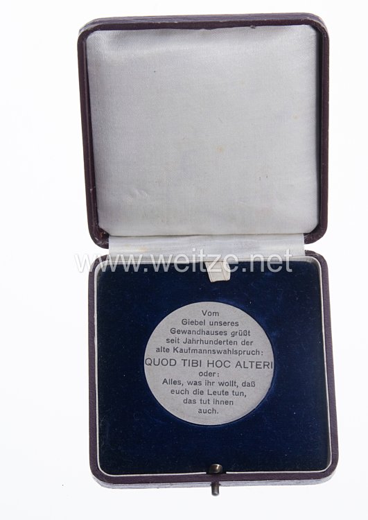 Industrie-u. Handelskammer Braunschweig - silberne Medaille für treue Mitarbeit Bild 2
