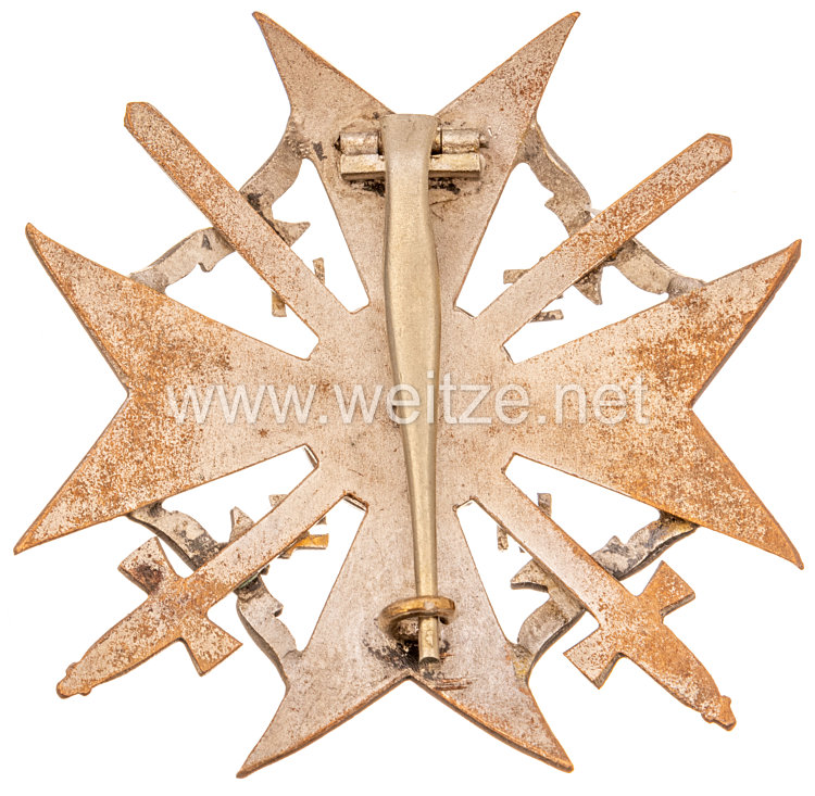 Spanienkreuz in Silber mit Schwertern - Meybauer Bild 2