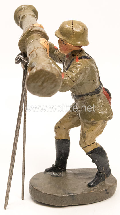Elastolin - Heer Soldat am großem Entfernungsmesser Bild 2