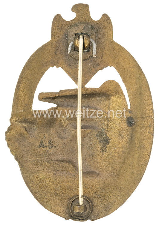 Panzerkampfabzeichen in Bronze - A.S. Bild 2