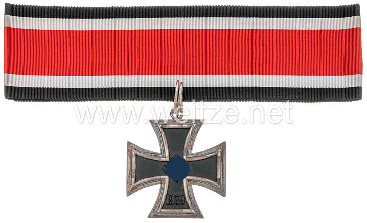 Ritterkreuz des Eisernen Kreuz 1939 im großen roten Präsentationsetui Bild 2