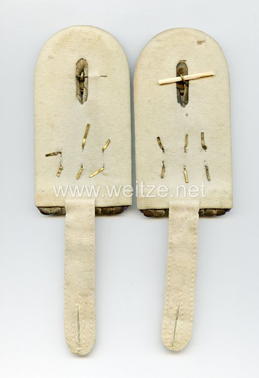 Preußen 1. Weltkrieg Paar Schulterstücke für einen Leutnant im Reserve-Infanterie-Regiment Nr. 261 Bild 2