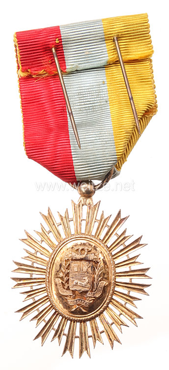 Orden Simon Bolivar Offizierskreuz Bild 2