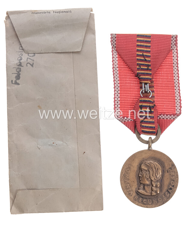 Rumänien 2. Weltkrieg Erinnerungsmedaille an den Kreuzzug gegen den Kommunismus (Medalia comemorativa 