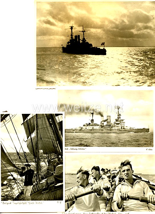 Kriegsmarine - Konvolut von verschiedenen Postkarten Bild 2